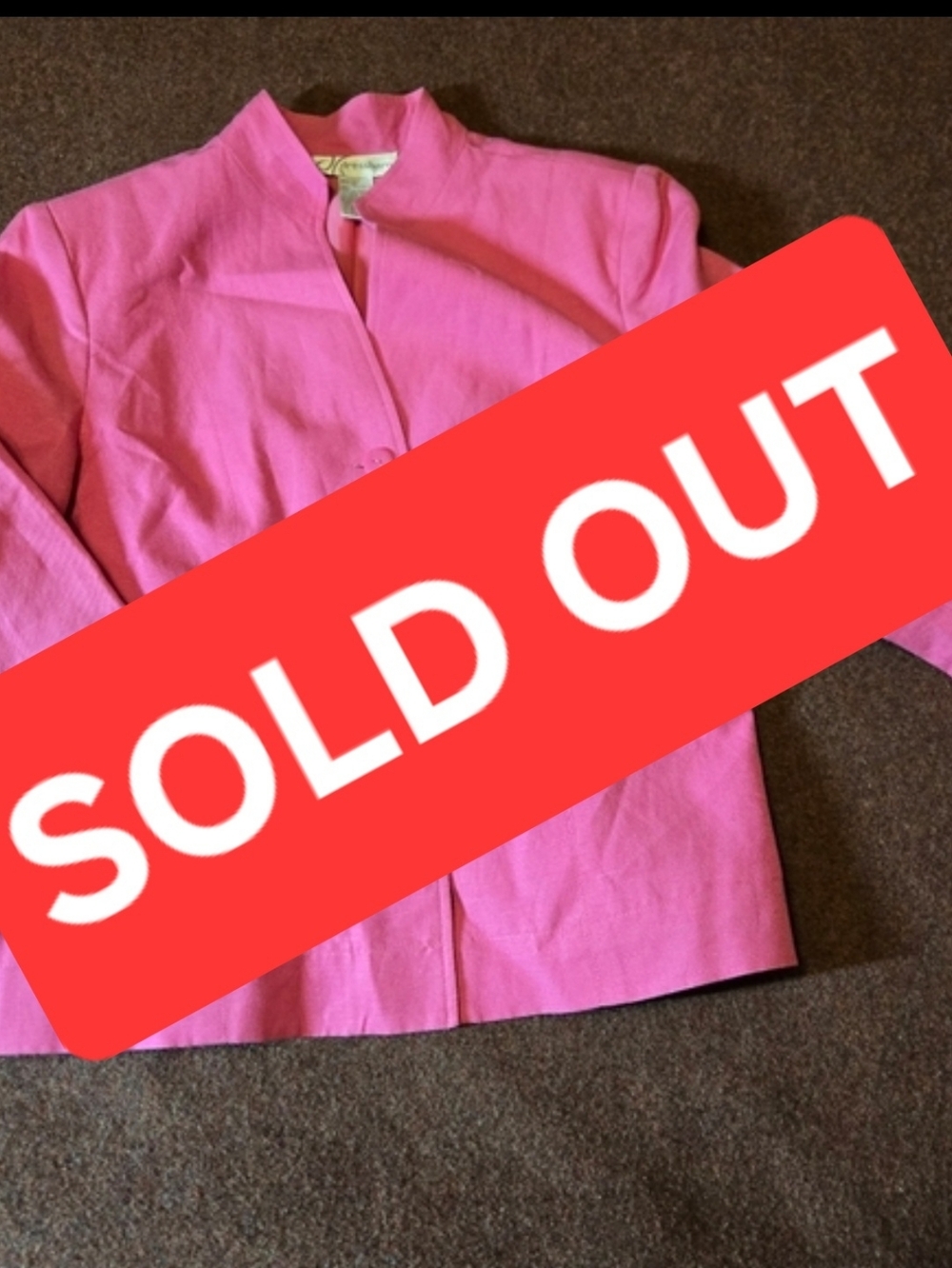 SOLD OUT